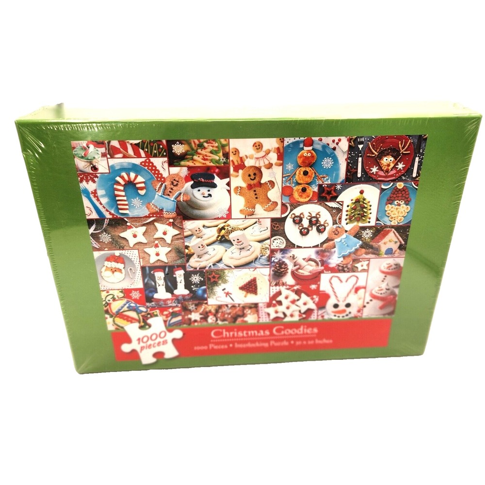 Christmas Goodies Snacks Baked Current Puzzle 1000 Piece 616133 Brand New Sealed